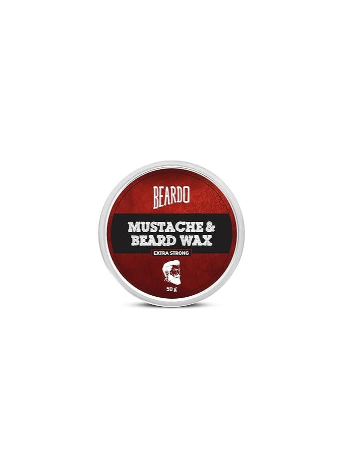BEARDO Beard n Mustache Ex Strong Wax 50g