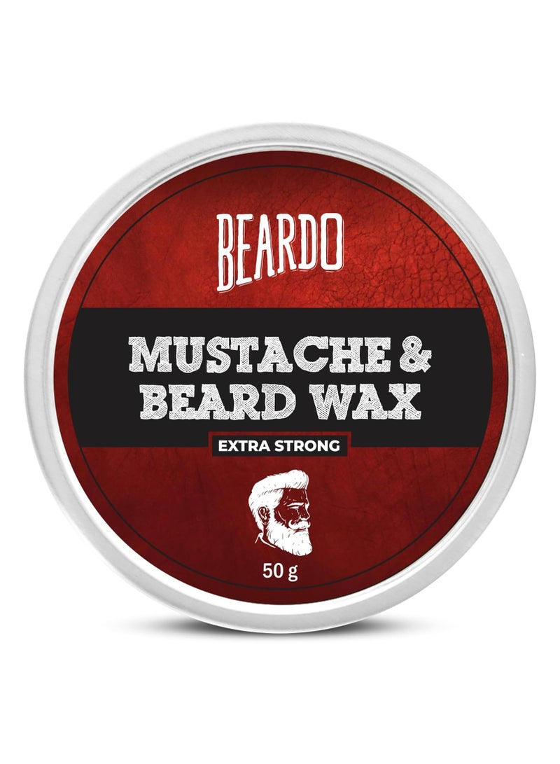 BEARDO Beard n Mustache Ex Strong Wax 50g