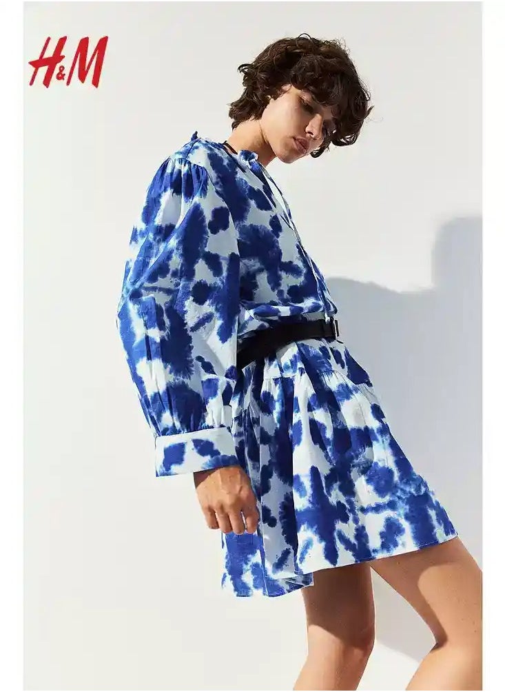 H and M - HM Women's New Loose Lightweight Comfortable And Fashionable Dress - Image 1