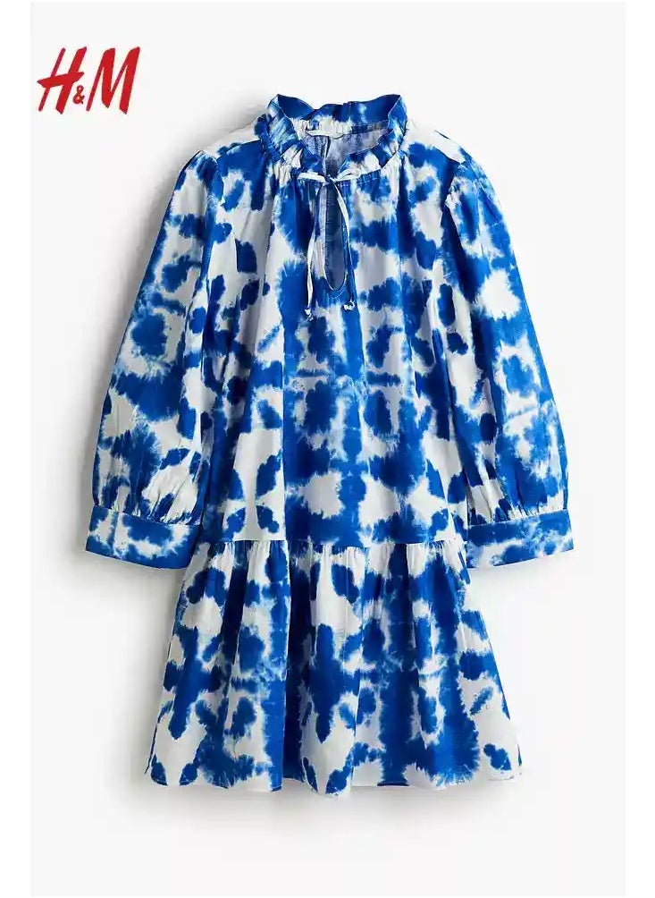 H and M - HM Women's New Loose Lightweight Comfortable And Fashionable Dress - Image 1
