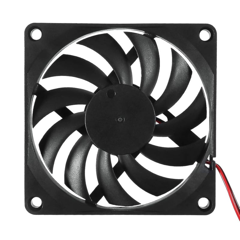 MELIFE 4 Pcs DC Exhaust Cooler Fan 12V 8010 Fan MELIFE 80x80x10 Brushless Cooling Fan 80MM for Makerbot for 3D Printer PC CPU Computer - Image 5