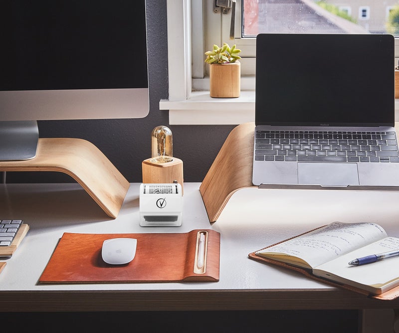 Vantamo Identity Theft Protection Roller Stamp for Hiding Sensitive Information, Wide Confidential Stamp with 6 Ink Refill, Security Stamp Roller for Identity Theft Prevention, Classy Blue - Image 4