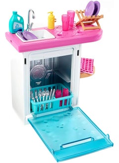 Mattel BARBIE Barbie Möbel und Zubehör - Dishwasher  - Image 4