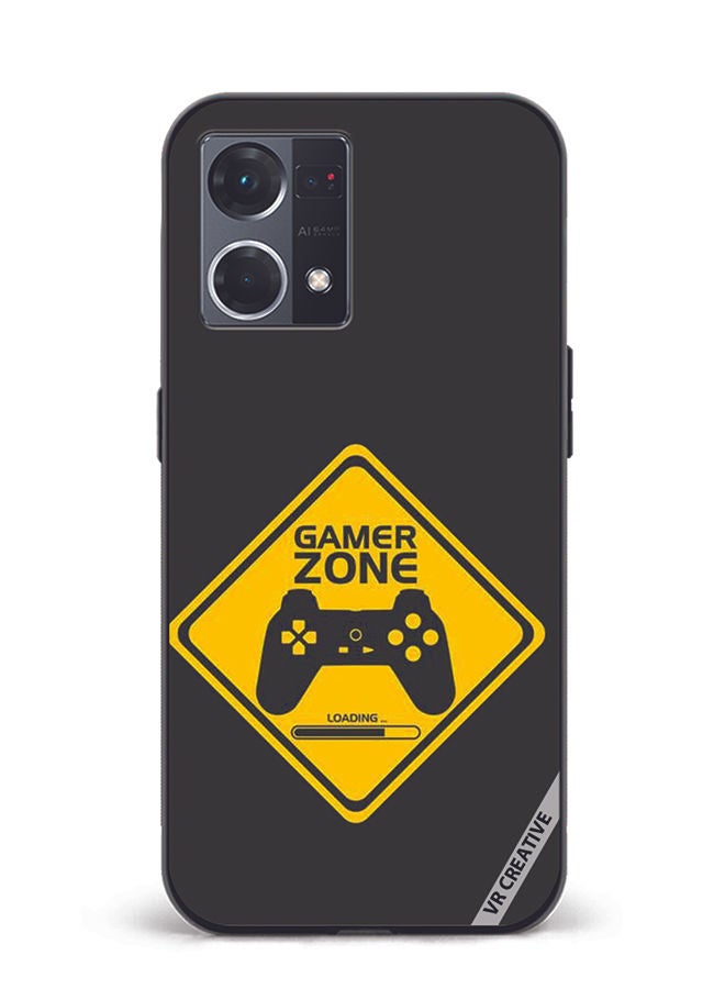 VR CREATIVE Protective Case Cover For Oppo Reno8 4G Game zone Design Multicolour - Image 1