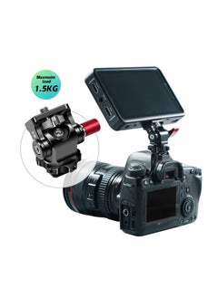 Y&D Field Monitor Mount Swivel 360 degrees and Tilt 180 Adjustable Holder with Cold Shoe for Camera Video Lighjt Shooting Accessories  - Image 5
