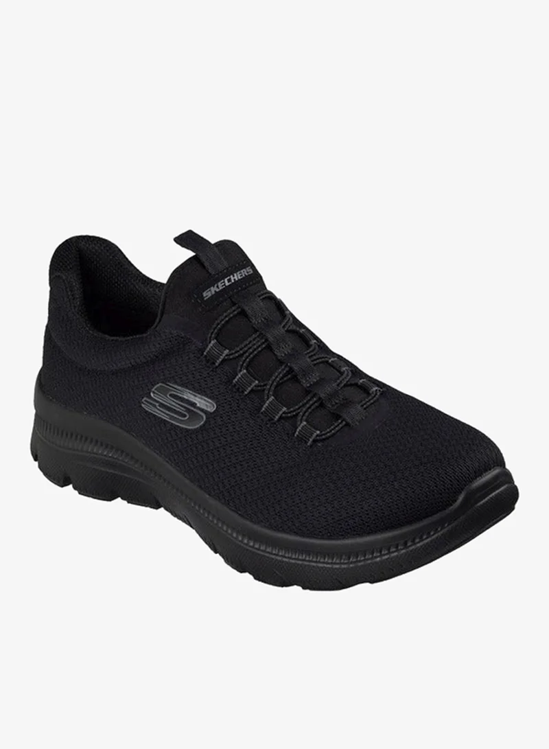 سكيتشرز Women Summits Plus Slip-On Sports Shoes