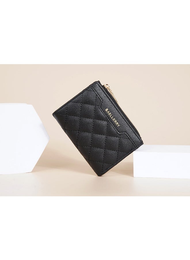 baellerry Women's Wallet Short Fashion Coin Purse Multi-card Zipper Buckle Clip Women  - Image 2
