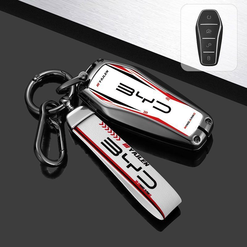 BYD Han Key Cover for 2023 Models - Compatible with Dolphin, Seagull, Song Pro, Yuan Plus, Tang, Qin Plus DMi, EV & Car Accessories - Image 1