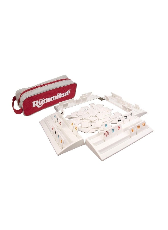 Pressman روميكيب - اللعبة الأصلية الكاملة مع رفوف وبلاطات بحجم كامل في حقيبة تخزين/سفر متينة من برسمن - حصرية أمازون - Image 1