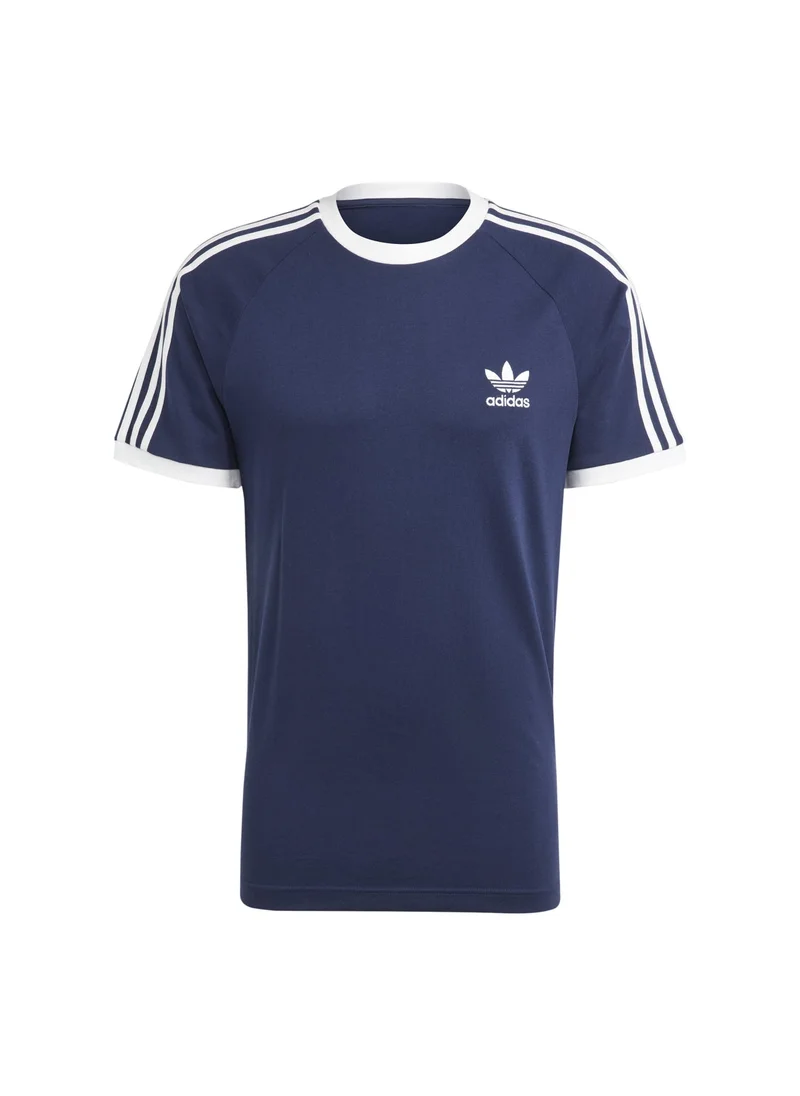Adidas adidas 3-STRIPES TEE Blue Originals Men T-SHIRTS