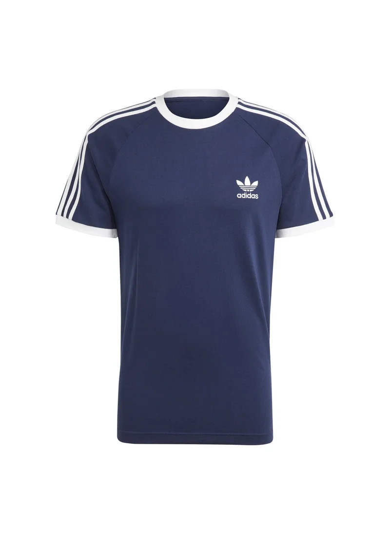 Adidas adidas 3-STRIPES TEE Blue Originals Men T-SHIRTS