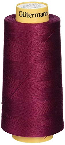 Gutermann خيط قطن طبيعي من غوتيرمان، 3281 ياردة، بورغندي - Image 2