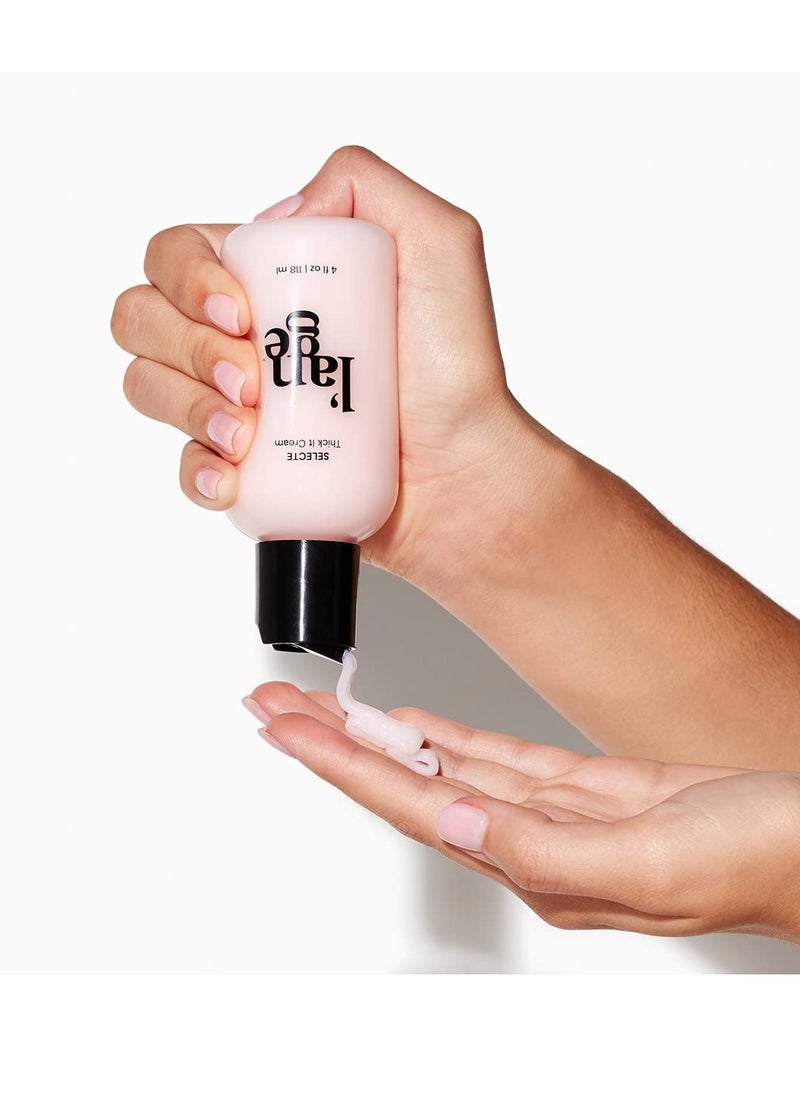 L'ANGE HAIR - L'ANGE HAIR Selecte Thick It Cream | Lightweight Styling Cream for Thickness and Volume | Helps Add Texture, Body, and Definition | Free of parabens and sulfates - Image 1