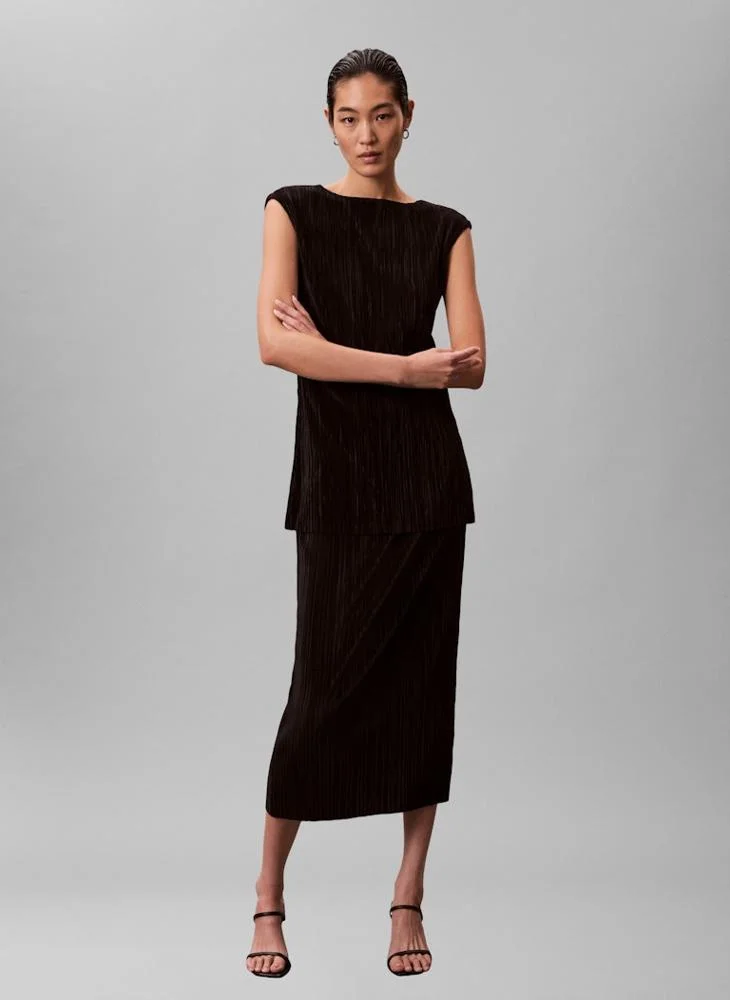 CALVIN KLEIN  Aline Midi Skirt for Women | Best Price UAE
