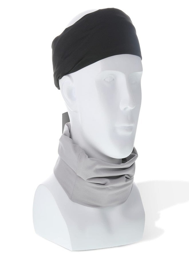 Foaincore 3 Pieces Satin Lined Dread Loc Cap Long Braid Cap Elastic Dreadlock Tube Sock for Full Cover Hair Stocking Night Sleep Bonnet (Gray, Blue, Black) - Image 5