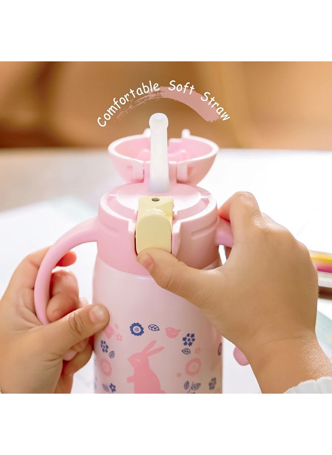Zojirushi - Stainless Steel Vacuum Bottle 0.32L Pink - Image 1
