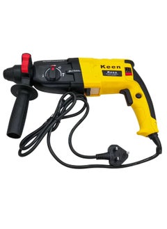 Keen KEEN 950 WATT 28mm Rotary Hammer Drill with 9 pcs accessories for Wall Steel Aluminium works 950W 220-240V 50-60Hz 1600rpm min 28 mm- Yellow Color Model OS-102  - Image 3