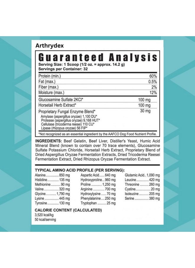 youngevity - HEALTHY PET COMBO PAK - 1 Arthrdex (1 lb.) & 1 PerPetual 60 chewables - Image 1