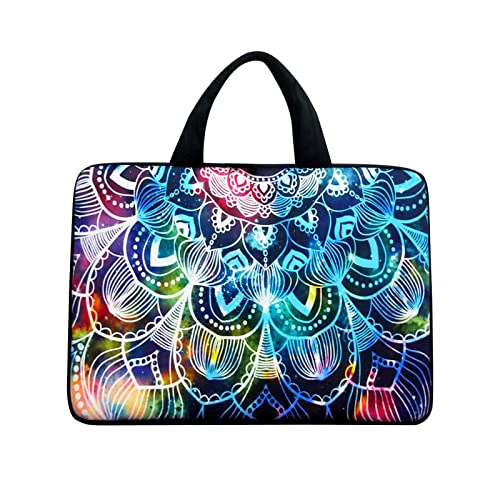 HEABPY 11" 11.6" 12" 12.1" 12.5" inch Laptop Carrying Bag Chromebook Case Notebook Ultrabook Bag Tablet Cover Neoprene Sleeve Fit Apple MacBook Air Samsung Google Acer HP DELL Lenovo Asus (Mandala) - Image 2