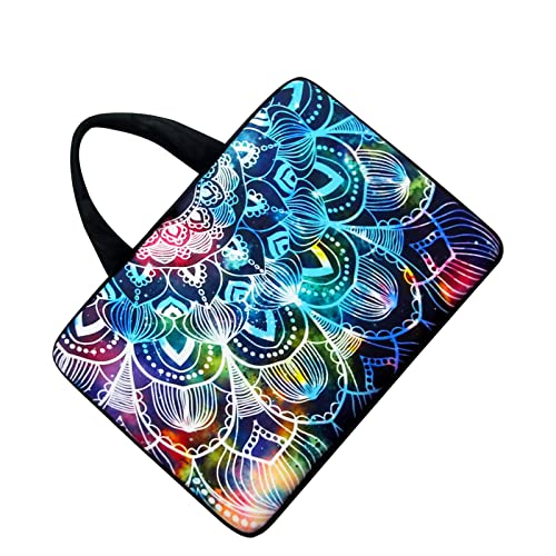 HEABPY 11" 11.6" 12" 12.1" 12.5" inch Laptop Carrying Bag Chromebook Case Notebook Ultrabook Bag Tablet Cover Neoprene Sleeve Fit Apple MacBook Air Samsung Google Acer HP DELL Lenovo Asus (Mandala) - Image 3