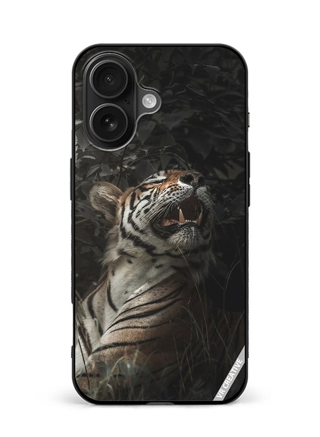 VR CREATIVE Protective Case Cover For Apple iPhone 16 Plus Majestic Tiger Design Multicolour