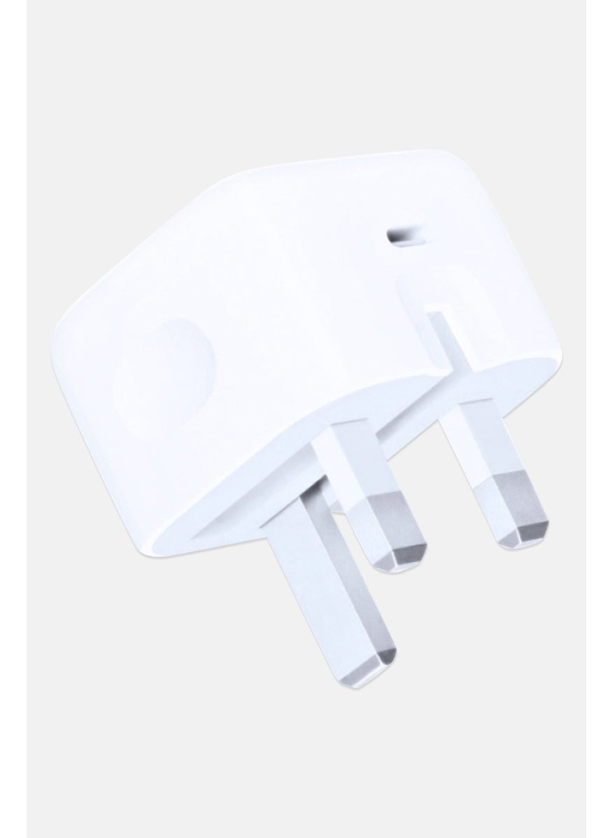 ION - 25W USB-C Power Adapter, White - Image 1