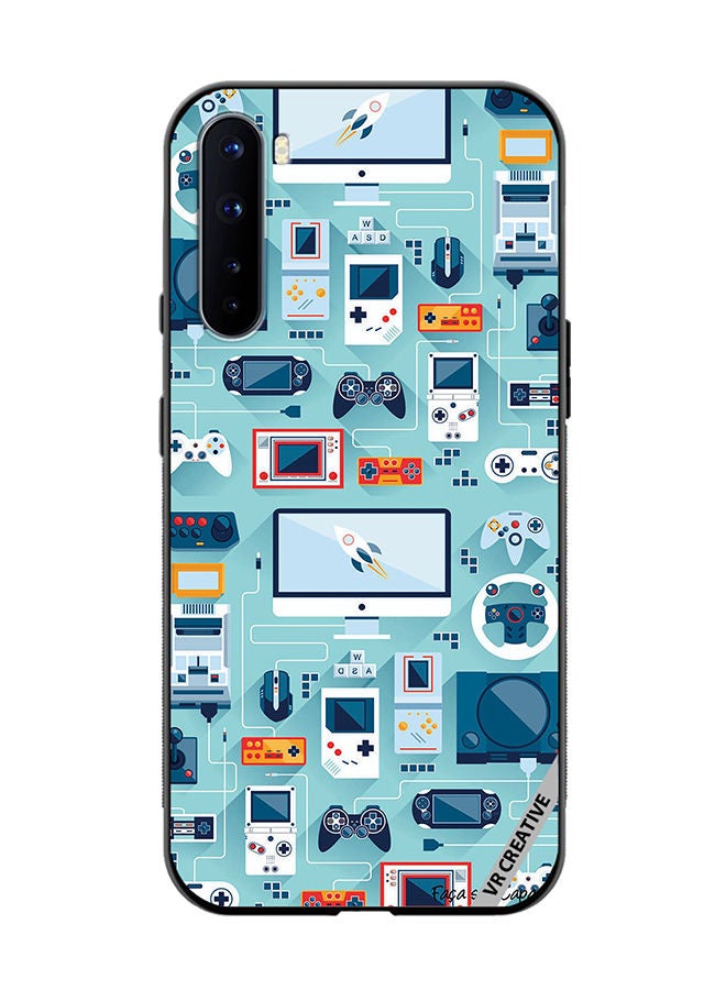VR CREATIVE Protective Case Cover For OnePlus Nord Ps 5 Remote Controls Design Multicolour - Image 1