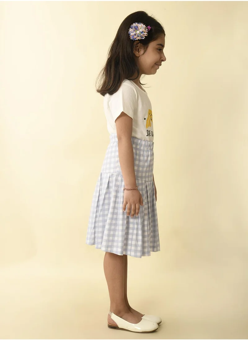 LILPICKS White Black Girls Wear Clothing set