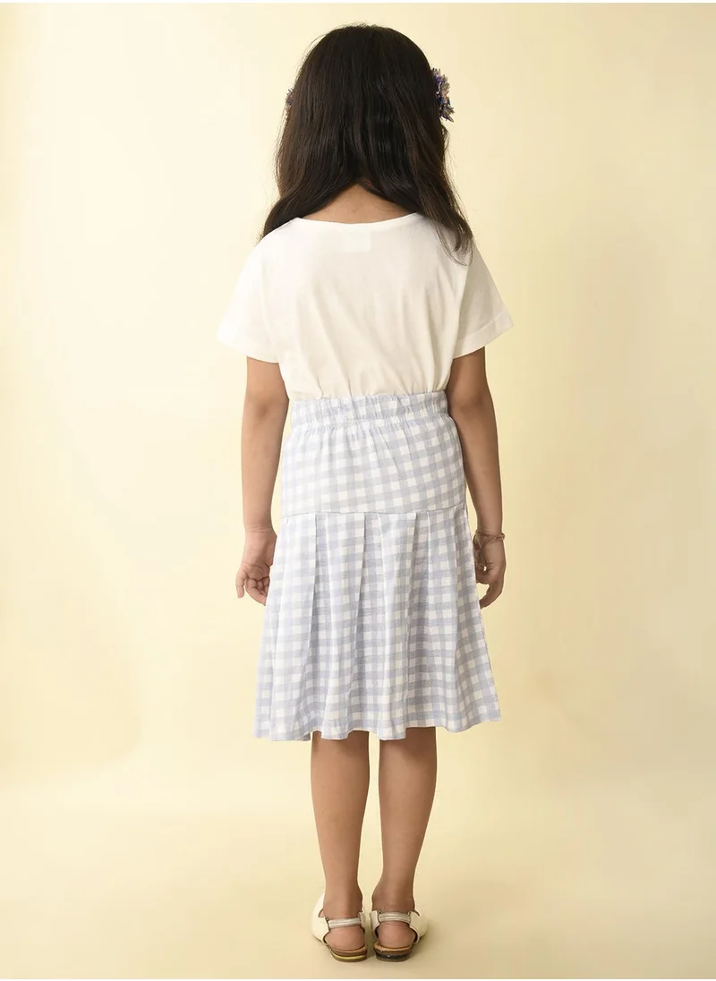 LILPICKS White Black Girls Wear Clothing set