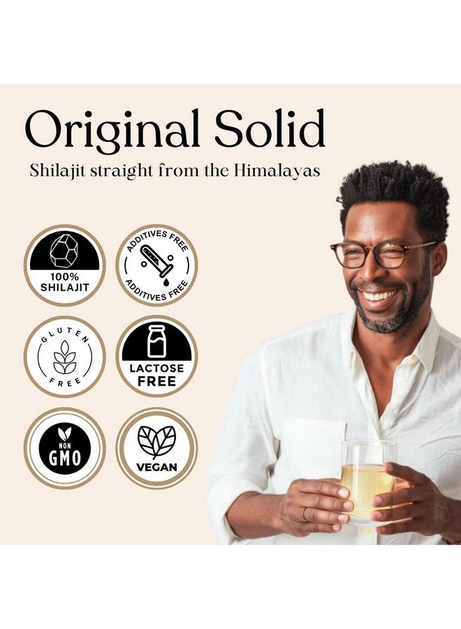 Pure Himalayan Shilajit شيلجيت هيمالايا النقي، أصلي صلب، مصدر عضوي لحمض الفولفيك والمعادن النادرة، مستخدم على نطاق واسع في الأيورفيدا (36غ، عبوة من 1) - Image 5