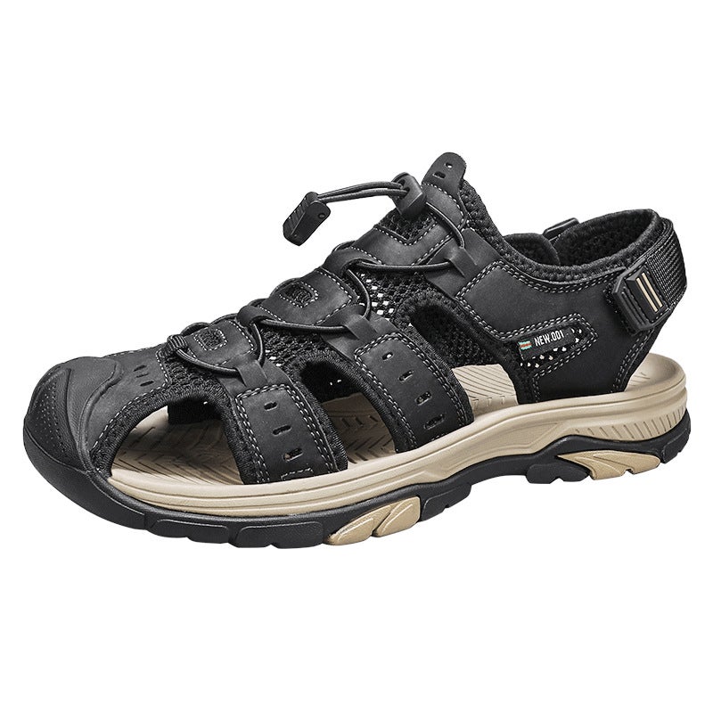 2024 Sandals Men'S Summer Dual-Purpose Sandals Croc Shoes Men'S Slippers Half Slippers Beach Shoes - Image 2