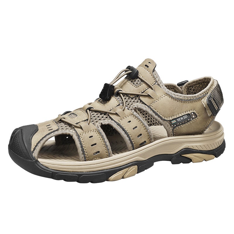 2024 Sandals Men'S Summer Dual-Purpose Sandals Croc Shoes Men'S Slippers Half Slippers Beach Shoes - Image 1