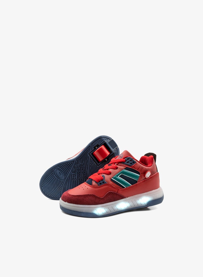 BREEZYROLLERS BREEZY ROLLERS shoes with wheels for children, Roller skates sneakers kids, From children's street shoes to roller skates in a few seconds, Patented click system, Trainers with wheels for girls & boys - Image 1