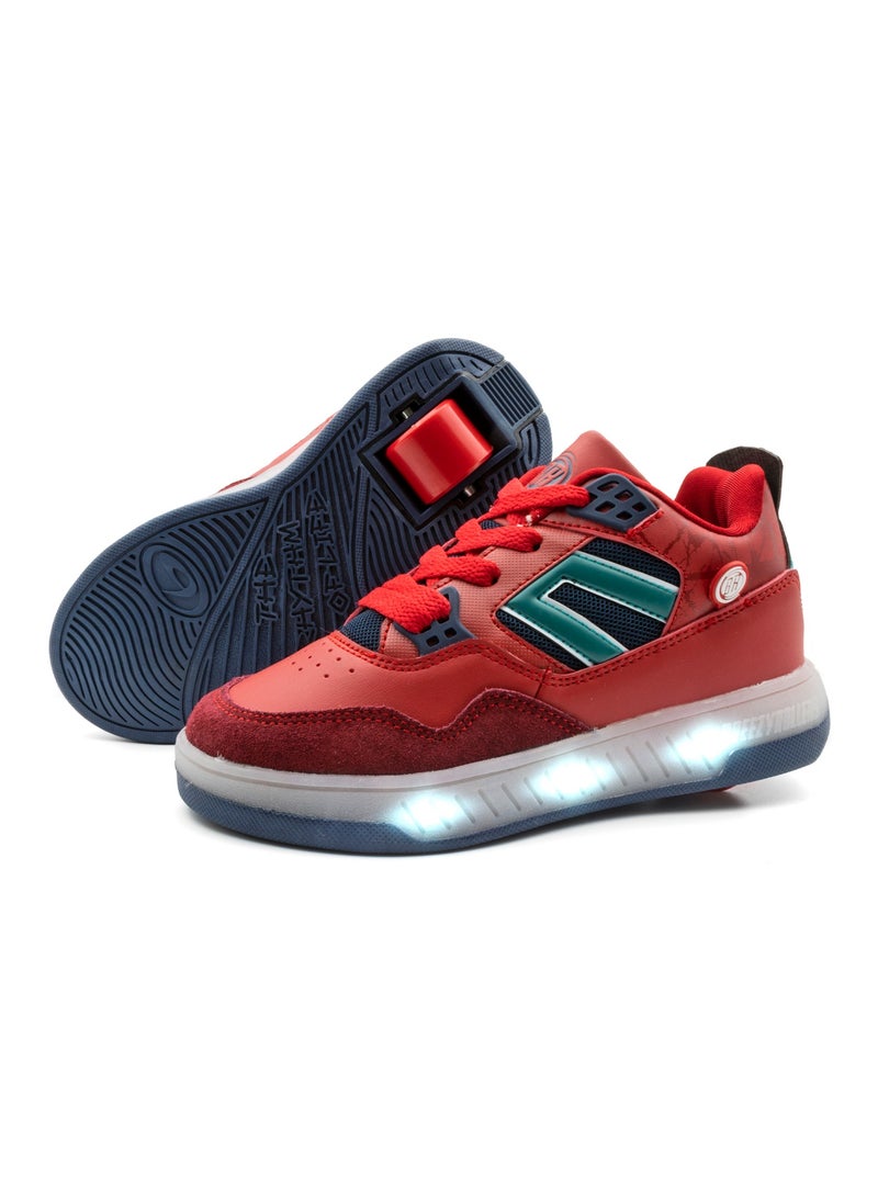 BREEZYROLLERS BREEZY ROLLERS shoes with wheels for children, Roller skates sneakers kids, From children's street shoes to roller skates in a few seconds, Patented click system, Trainers with wheels for girls & boys - Image 1