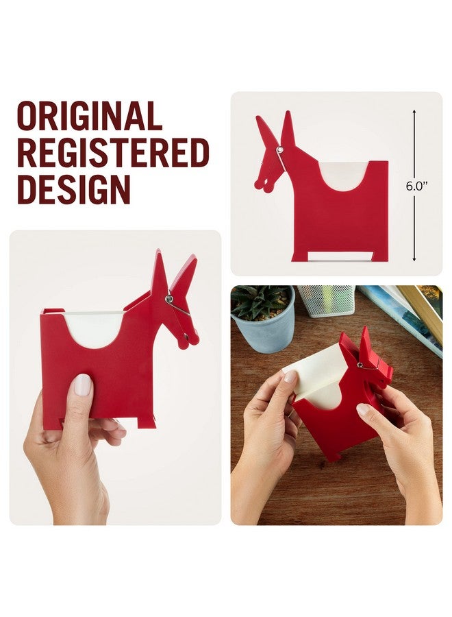 Monkey Business Morris the Donkey: Desktop Memo Holder | Cute Desk Accessories & Office Supplies | Funny Desk Decor & Office Accessories | Desk Supplies: Holders & Dispensers | Sticky Note Holder | by Monkey Business - Image 4