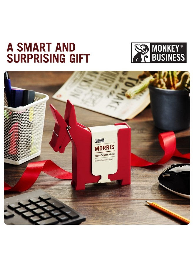 Monkey Business Morris the Donkey: Desktop Memo Holder | Cute Desk Accessories & Office Supplies | Funny Desk Decor & Office Accessories | Desk Supplies: Holders & Dispensers | Sticky Note Holder | by Monkey Business - Image 5