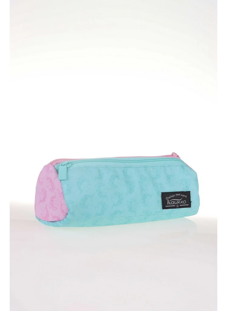 KAUKKO Wıchlight 3 Compartment Pencil Bag Unicorn (K2321)