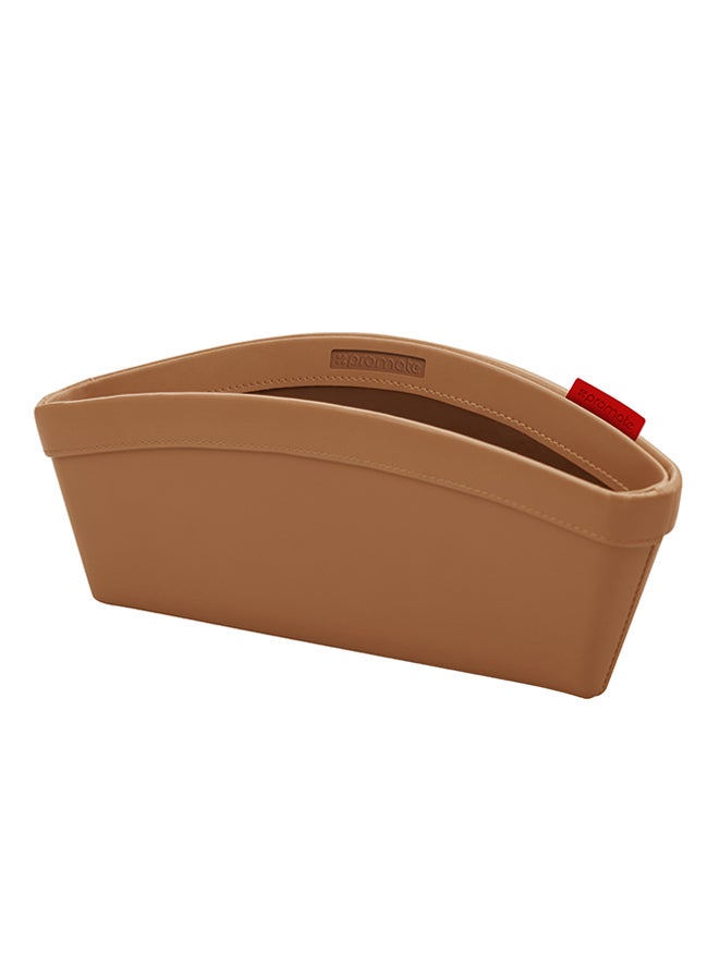 PROMATE Car Storage Organizer, Car Seat Side Pocket Storage Organizer for Wallet, Phones, Tablets Maps, Cash, Glasses - Image 1