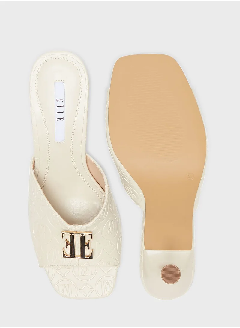 ELLE Single Strap High Heels Sandals