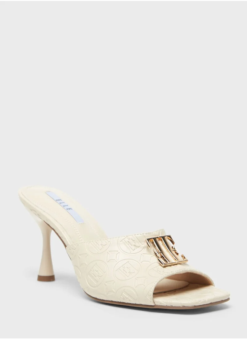 ELLE Single Strap High Heels Sandals