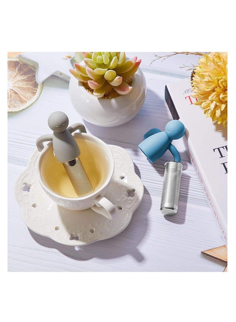 واي آند دي Tea Infuser Filter Loose Cute Stainless Steel Ultra Fine Mesh Supplies Steeper Diffuser Herbal and Spices 1 Piece - Image 4