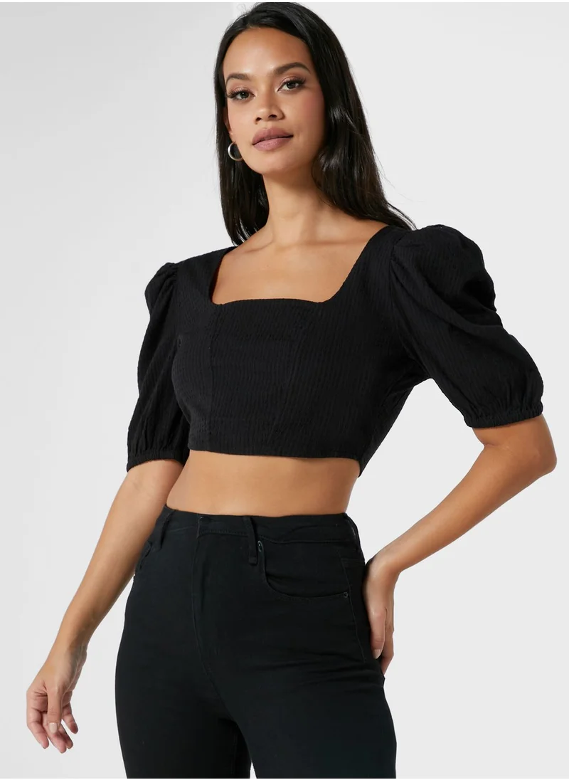 Cotton On Corset Crop Top