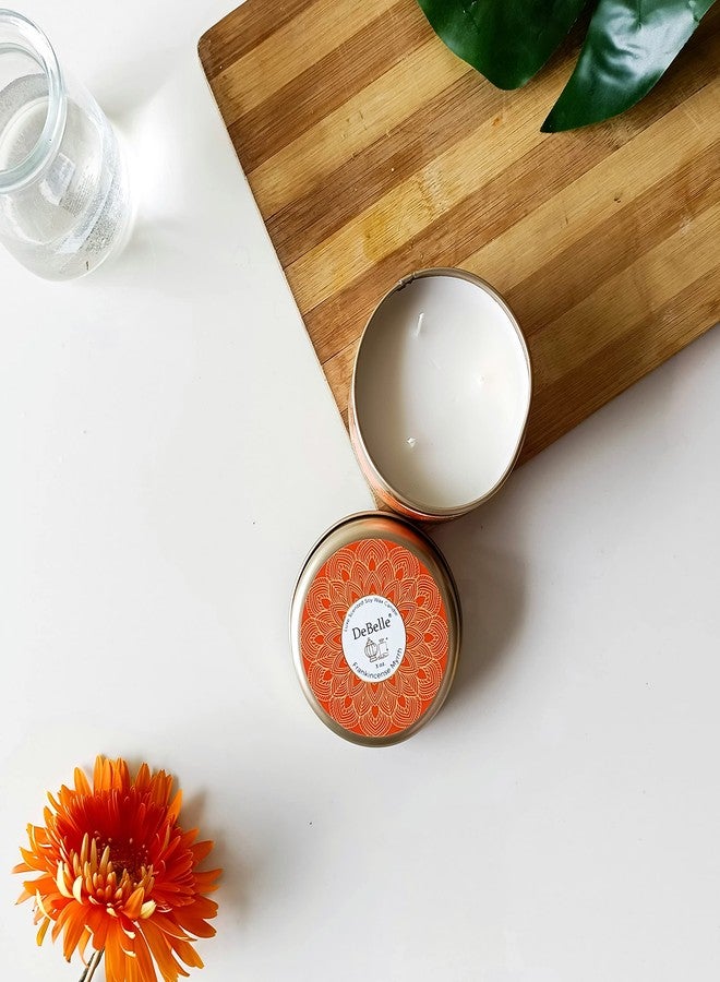 دي بيلي شمعة معطرة من شمع الصويا من ديبيل لوكس - رائحة اللبان والمر | تدوم حتى 14 ساعة | أفضل هدية، ديكور، احتفال | رائحة منعشة | علبة معدنية قابلة لإعادة الاستخدام | شمعة معطرة مناسبة للسفر - Image 3