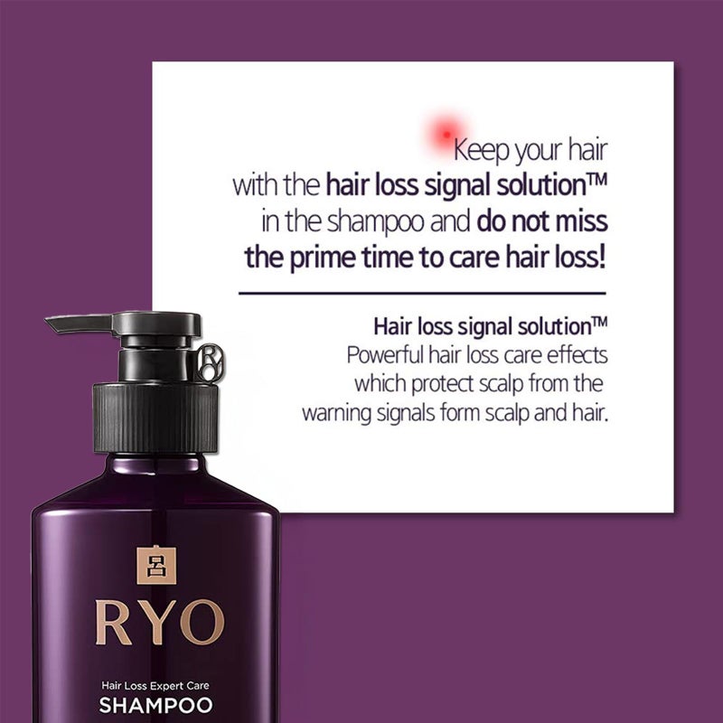 RYO Hair Strength Expert Care Shampoo for Sensitive Scalp, Hypoallergenic Cleansing, Soothing Care, Relieving Itchiness for Dryness and Smelly Scalp, Strengthening for Thinning Hair, 13.53 Fl Oz. - Image 5