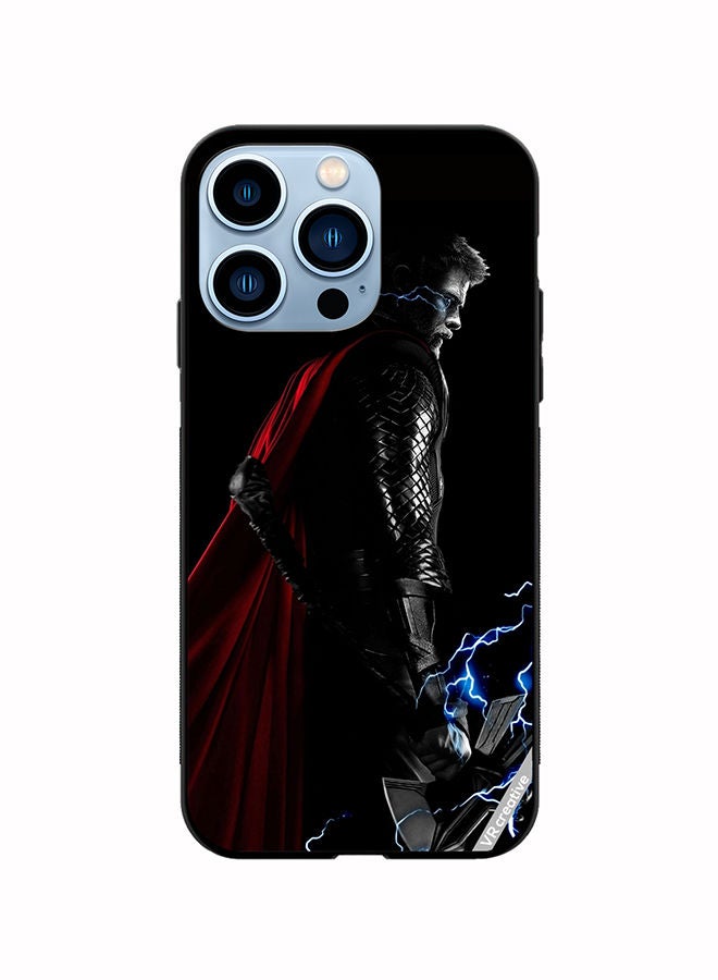 VR CREATIVE غطاء حماية لهاتف Apple iPhone 14 Pro Max بتصميم Thor متعدد الألوان - Image 1