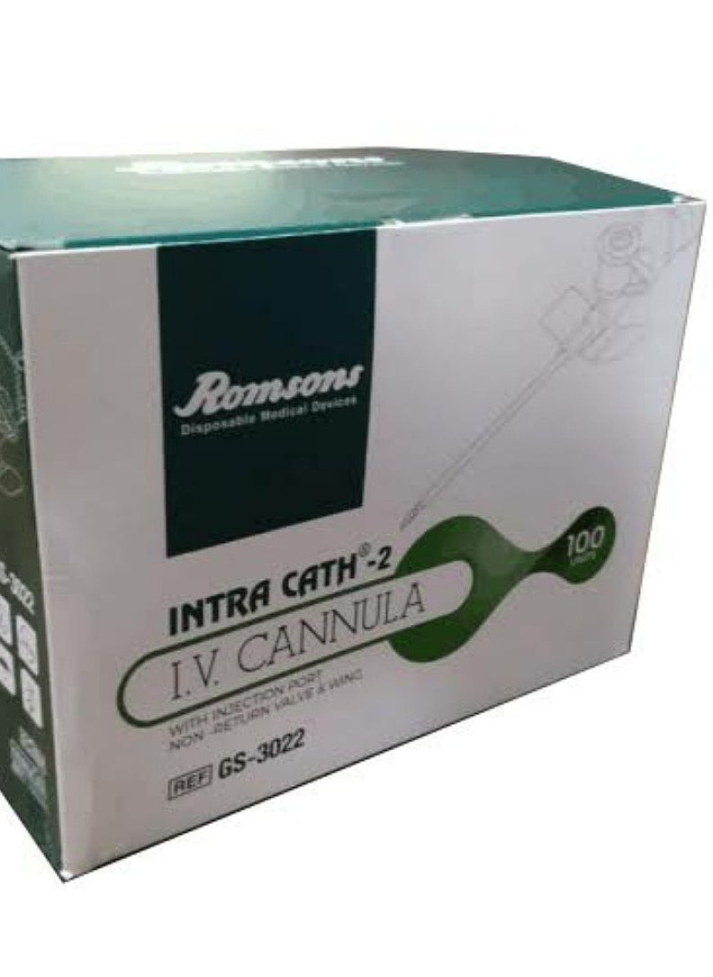 Generic 100P Box IV Cannula various size  - Image 2
