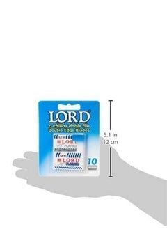 Lord 50 Crown Super Stainless Double Edge Safety Razor Blades  - Image 3