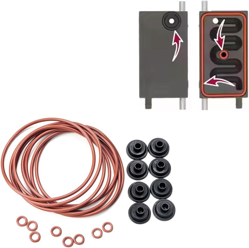 Silicone O Rings for J7/J9 Coffee Machine Heat Exchanger Milk Frothing Upgrade High Pressure - Image 2