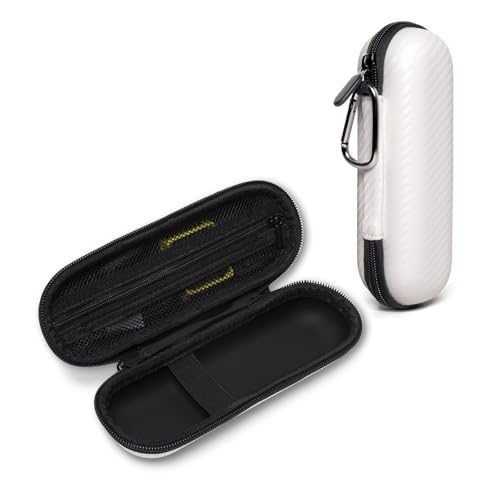 Nincha Compact Travel Trimmer Case for Philips Hybrid Electric Trimmer and Shaver, Face + Body Groomer QP2724/90, QP2834/70, QP1924/70, QP6531/70, QP4631/90, Hard Carrying Case, White - Image 1