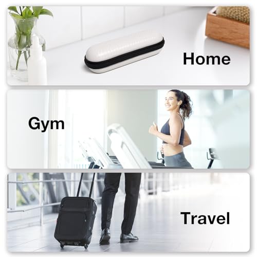 Nincha Compact Travel Trimmer Case for Philips Hybrid Electric Trimmer and Shaver, Face + Body Groomer QP2724/90, QP2834/70, QP1924/70, QP6531/70, QP4631/90, Hard Carrying Case, White - Image 5